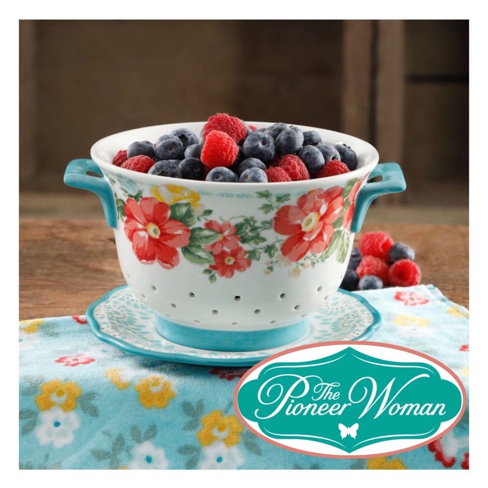The Pioneer Woman Flea Market Ceramic Strainer